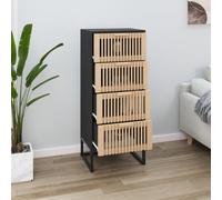 Buffet haut 40x30x95 cm bois d'ingénierie armoire armoire de rangement vidaXL