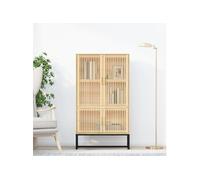 Vidaxl Buffet Haut 70x35x125 Cm Bois D'ingénierie Marron