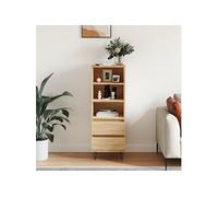 Buffet Haut Armoire de Rangement Meuble de Salon Bois d'Ingénierie vidaXL