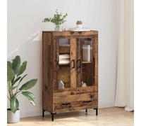 vidaXL Buffet haut avec tiroir Chêne artisanal 69,5 x 31 x 115 cm Bois d'ingénierie