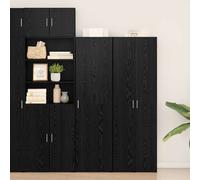Vidaxl Buffet En Chêne Artisanal 50x42.5x185 Cm Bois De Construction