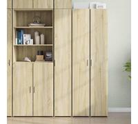 Buffet Haut Armoire de Rangement Organisateur Intérieur Bois d'Ingénierie vidaXL
