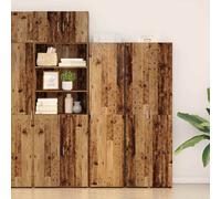 Buffet Haut Armoire de Rangement Organisateur Intérieur Bois d'Ingénierie vidaXL