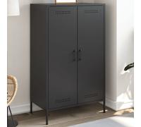 Buffet Haut Armoire de Rangement Organisateur Salon Intérieur Acier vidaXL