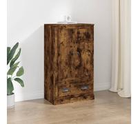Buffet Haut Armoire Latérale Rangement Chêne Sonoma Bois d'Ingénierie vidaXL