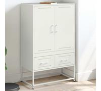 Buffet Haut Armoire Organisateur Salle de Séjour Salon Intérieur Acier vidaXL