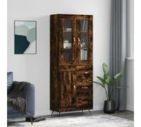 Buffet Haut Armoire Rangement Salle de Séjour Maison Bois d'Ingénierie vidaXL