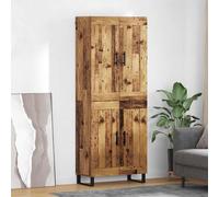 vidaXL Buffet haut armoire de rangement pour salle de séjour en bois d'ingénierie
