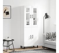 Buffet Haut Armoire Rangement Salle de Séjour Maison Bois d'Ingénierie vidaXL