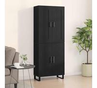 Buffet Haut Armoire Rangement Salle de Séjour Maison Bois d'Ingénierie vidaXL