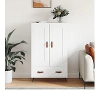 Buffet haut,Bahut de Salon,commode de séjour, blanc 69,5x31x115 cm ,bois d'ingénierie BONNIE B90248870