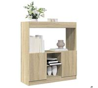 Buffet haut,Bahut de Salon,commode de séjour, chêne sonoma 92x33x100 cm ,bois d'ingénierie BONNIE B20500730