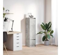 Buffet haut blanc 29,5x34x119,5 cm bois d'ingénierie armoire vidaXL
