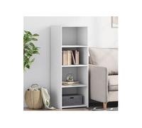 Buffet haut blanc 45x41x124 cm bois d'ingénierie 846390