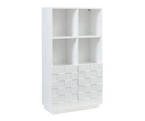 Buffet haut Bopibobro 118 x 64 x 30 cm blanc