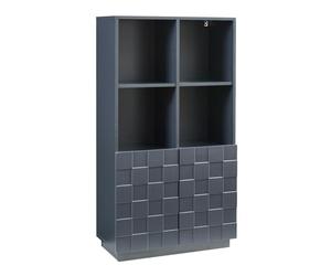 Buffet haut Bopibobro 118 x 64 x 30 cm gris foncé