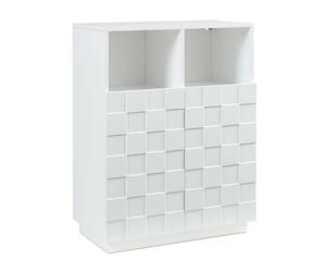 Buffet haut Bopibobro 86 x 64 x 36 cm blanc