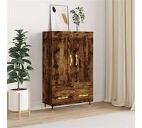 Buffet Haut Armoire de Rangement Meuble de Salon Bois d'Ingénierie vidaXL