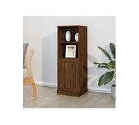 Buffet haut chêne marron 36x35,5x103,5 cm bois d'ingénierie816327
