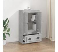 Buffet Haut Armoire Latérale Rangement Chêne Sonoma Bois d'Ingénierie vidaXL