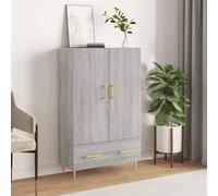 Buffet haut sonoma gris 69,5x31x115 cm bois d ingénierie Gris G