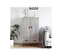 Buffet Haut Armoire de Rangement Meuble de Salon Bois d'Ingénierie vidaXL