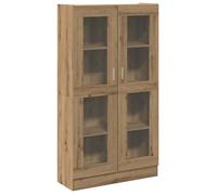 Buffet haut - UU - Grand espace - chêne artisanal - 82 5x30 5x150 cm - bois d'ingénierie C1665