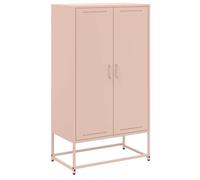Buffet haut - UU - Grand espace - rose - 68,5x38,5x123,5 cm - acier C1629