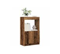 vidaXL Buffet haut armoire – Rangement organisateur – Bois d'ingénierie pour salon