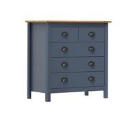 Bois de Pin Solide Buffet 46x35x80 cm Dressoir Commode Meuble Rangement vidaXL