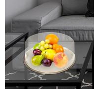 Buffet Hotte à Gâteau Plateau à Servir Chaud Refroidissement Tenir Capot Inox