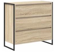 vidaXL Buffet avec tiroir Sonoma 79 x 36 x 75.5 cm Bois d'ingénierie