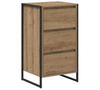 vidaXL Buffet Chêne artisan 42 x 36 x 75.5 cm Bois d'ingénierie