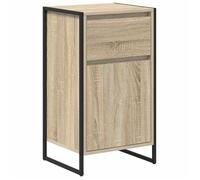 vidaXL Buffet Sonoma – Bois d'ingénierie 81 x 36 x 150.5 cm – Avec tiroir et porte