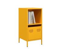 Buffet jaune moutarde 35x39x73,5 cm acier laminé à froid