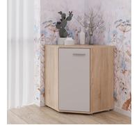 Buffet Komodee FAUSKE KOM4 Chêne Sonoma Blanc 58 x 74 x 58 cm