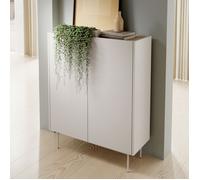 Buffet Komodee KELOWNA KOM2 Système de fermeture silencieuse des façades Cachemire Cachemire 37 x 97 x 122 cm
