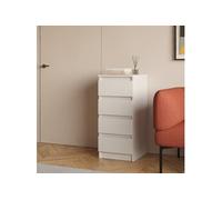 Buffet Komodee SOLA KOM2 - Panneaux de particules - Blanc - 40 x 90 cm
