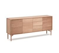 Buffet Lenon à 3 portes et 3 tiroirs en bois et placage MIX Crédit
