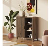 Buffet Lukkodso 82 x 75 x 30 cm effet noyer