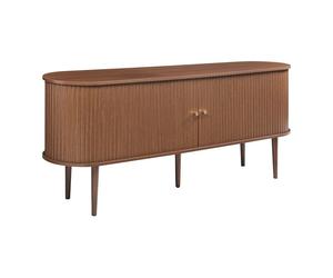 Buffet Mapia 166 x 40 x 70 cm effet noyer