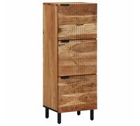 Buffet marron 40x33x110 cm bois de manguier massif armoire latérale vidaXL