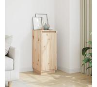Buffet Marron Miel 31,5x34x75 cm Bois Massif de Pin Armoire Latérale vidaXL