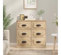 Buffet Meuble de Rangement Armoire Organisateur Salon Bois d'Ingénierie vidaXL