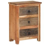 Buffet Meuble de Rangement Bois d'Acacia Solide et Bois de Récupération vidaXL
