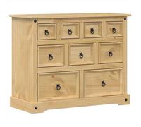 Buffet-Meuble de rangement-Commode Corona 101x45x82cm - Bois massif de pin NEUF - BM 9552224