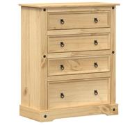 Buffet-Meuble de rangement-Commode Corona 92x48x120cm - Bois massif de pin NEUF - BM 4632320