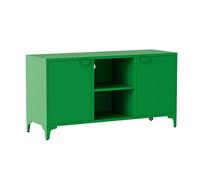 Buffet Moderne 2 Portes L120 cm en métal Vert