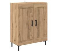 vidaXL Buffet Chêne artisanal 69,5×34×90 cm – Rangement spacieux, moderne