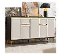 Buffet moderne minimaliste pour cuisine, meuble de rangement, armoire à vin, armoire latérale, armoire à thé, armoire de préparation, buffet, 170 x 40 x 85 cm